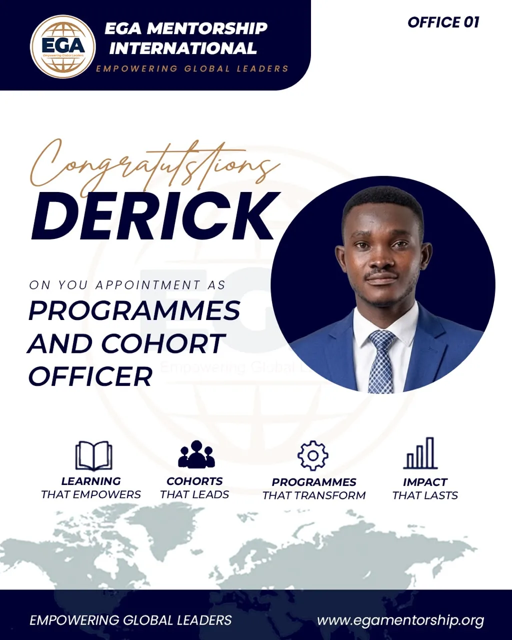 Programmes and Cohort Officer - EGA Mentorship International